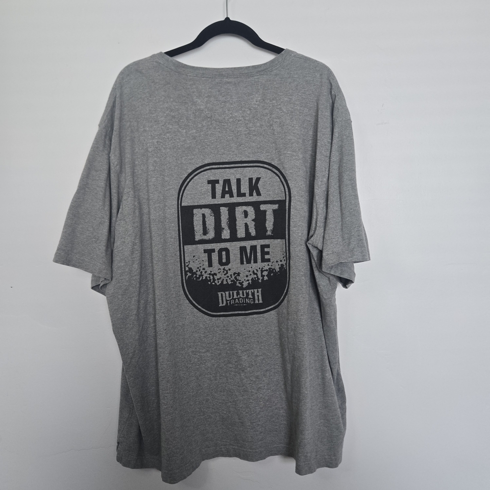 Duluth Trading Co Men's Gray T-Shirt - Picture 2 of 4